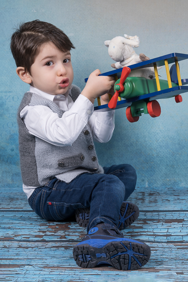 Familienshooting - Flugzeug