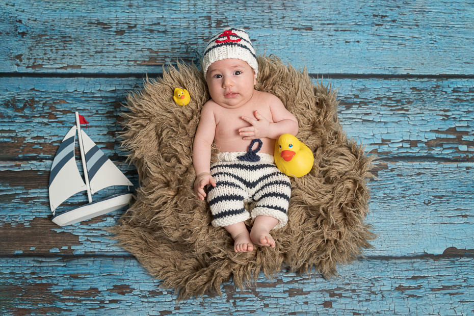 Familienshooting - kleiner Seemann