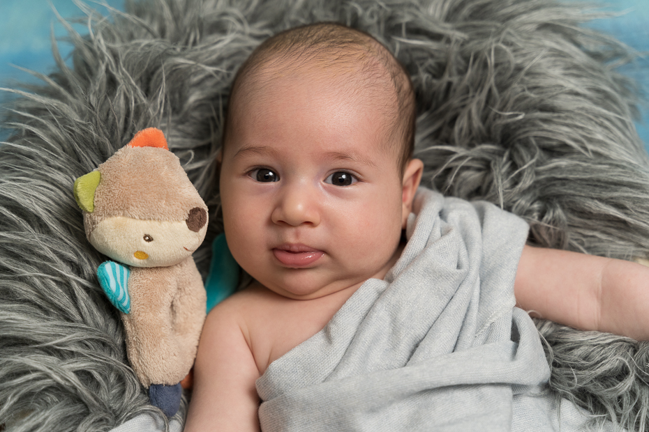 Familienshooting - große staunende Augen