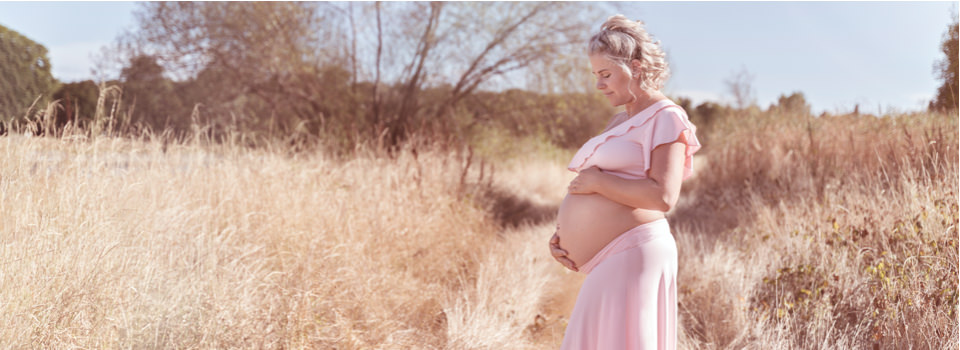 Babybauch auf der Parkinsel