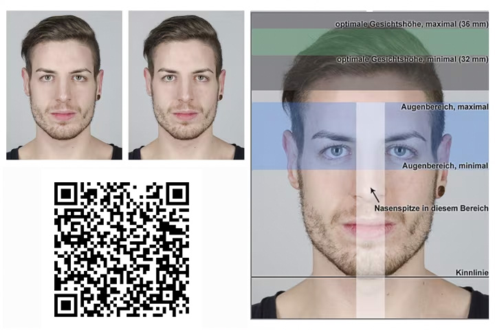 Passbilder jetzt auch papierlos mit QR Code