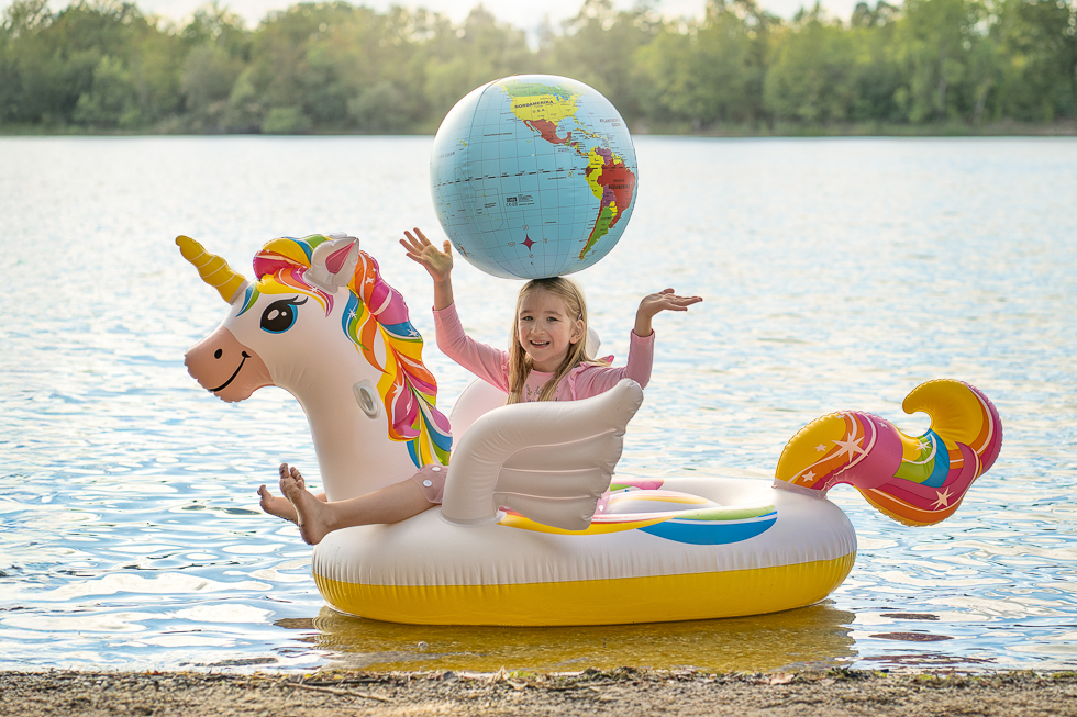 Einschulungsfoto - Einhorn geht immer